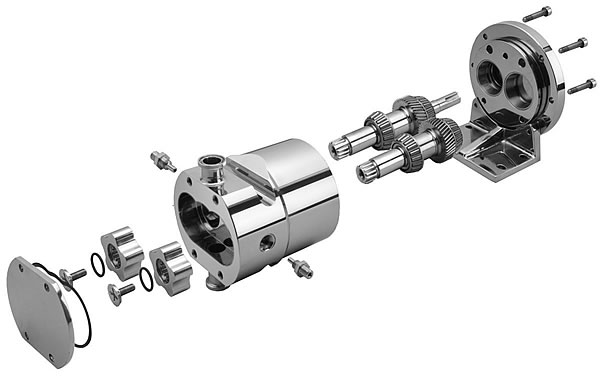 Acculobe Pump - exploded view